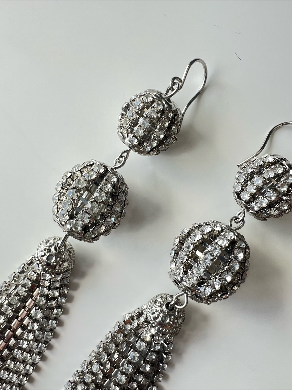 💖 Rhinestone Chandelier Drop Earrings 💖 - Picture 5 of 7